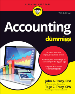 Accounting for Dummies by John A. Tracy and Tage C. Tracy