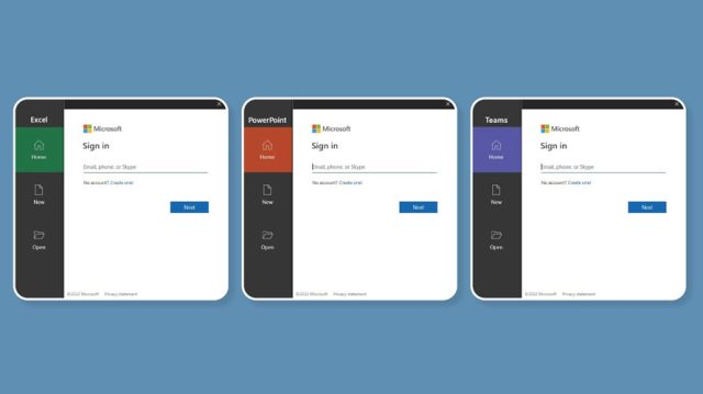 A side by side view of logins. See how does cloud technology work.