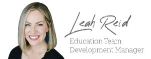 Leah Reid, Education Team Development Manager