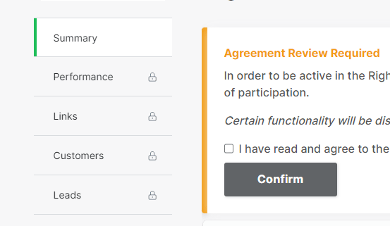 Review agreement
