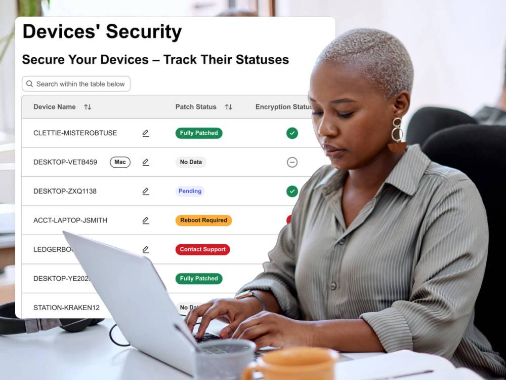 Keep client info safe and secure