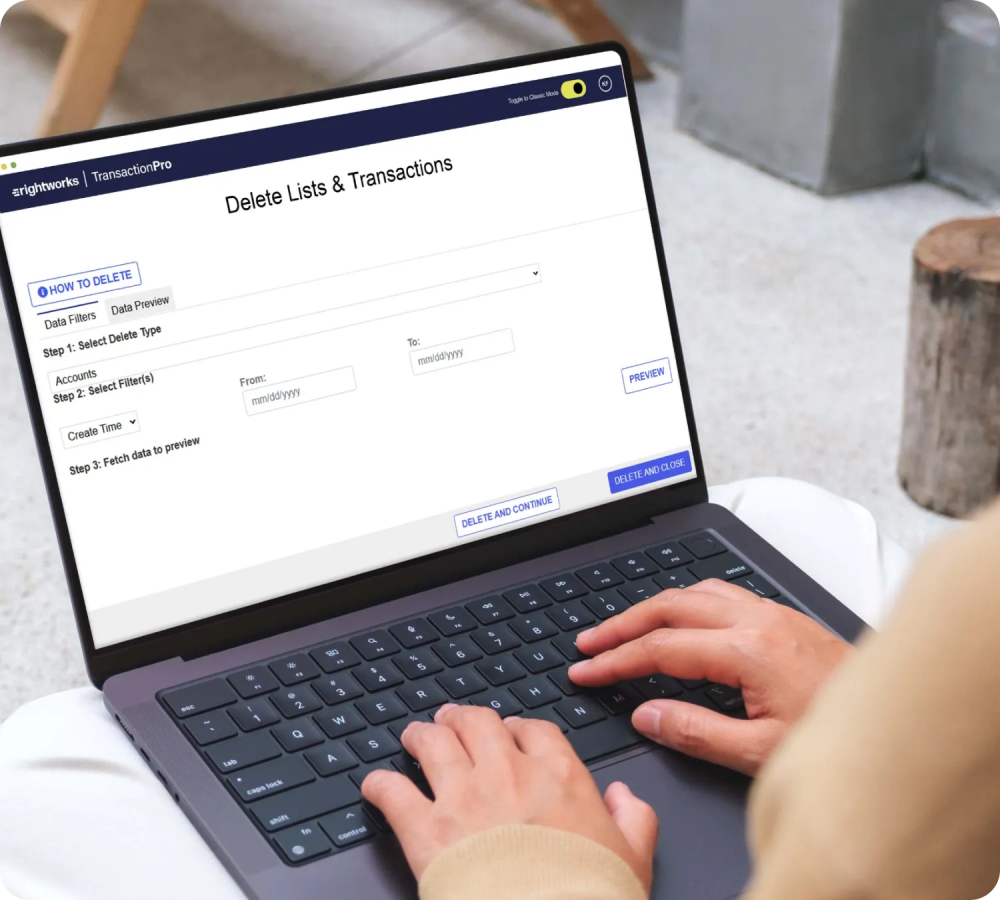 <h3>Manage data, companies, and users in one place 