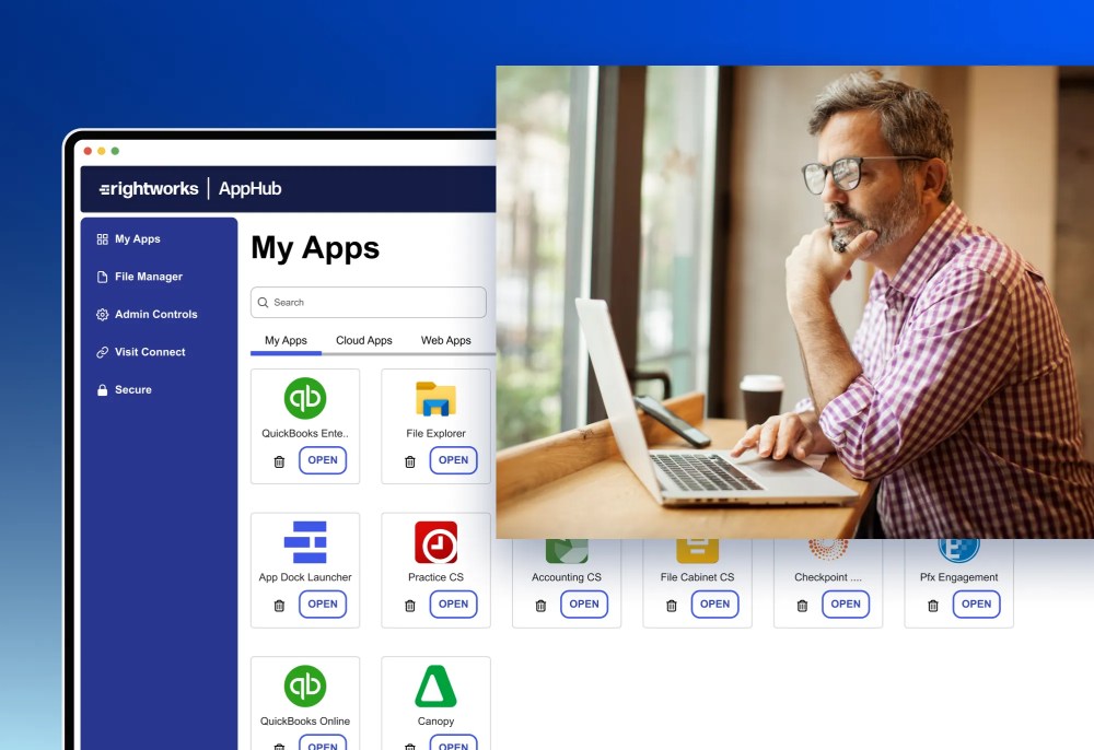 <h2>Stay productive on the go with one secure workspace</h2>