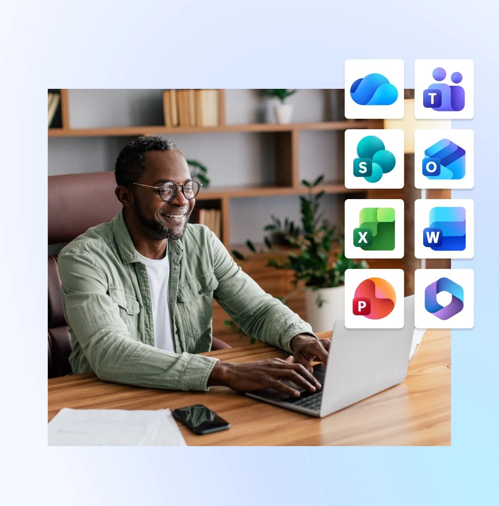 <h3>Let’s lock down and backup your Microsoft apps</h3>