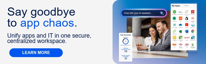 Ad for Rightworks solutions. Say Goodbye to App Chaos. Learn More