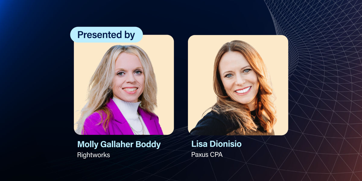 Webinar speakers Molly Gallaher Boddy and Lisa Dionisio