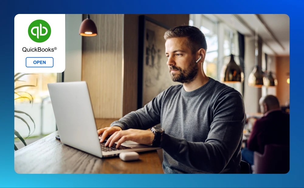 <span style="font-size: 18px; color: #2A3690">QuickBooks Hosting</span><br>Simple, secure remote access