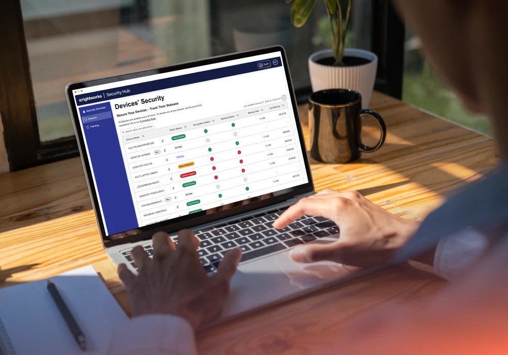 Endpoint security is one piece of our bigger stack 