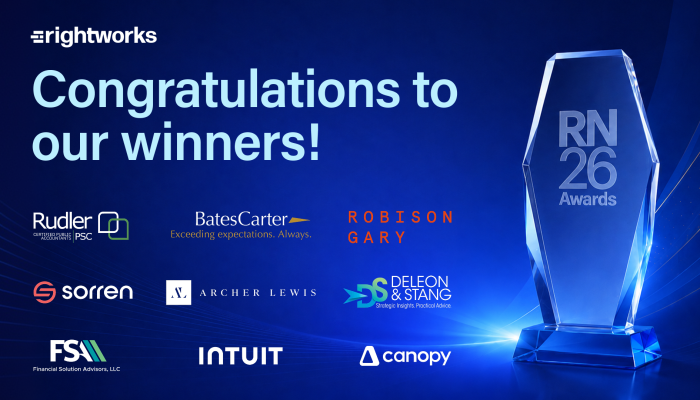 RightNow26 awards banner
