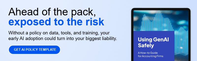 cta leading to safe gen AI usage policy ebook