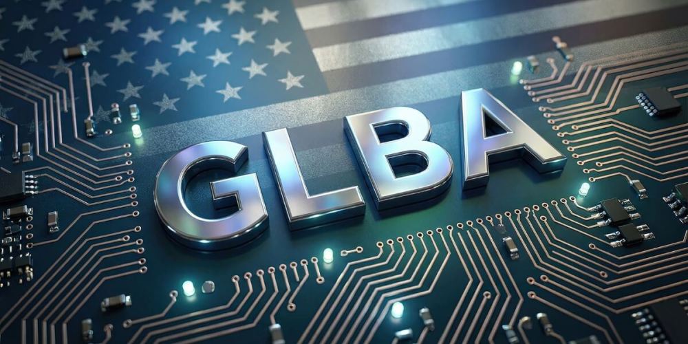 Close up of circuit board with the letter G L B A engraved