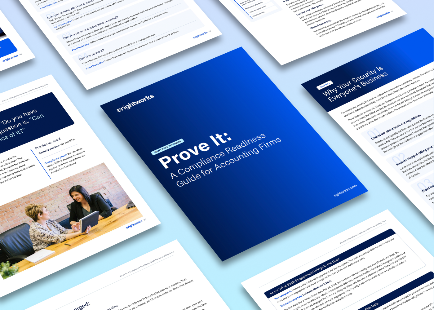 Prove It: A Compliance Readiness Guide for Accounting Firms eBook